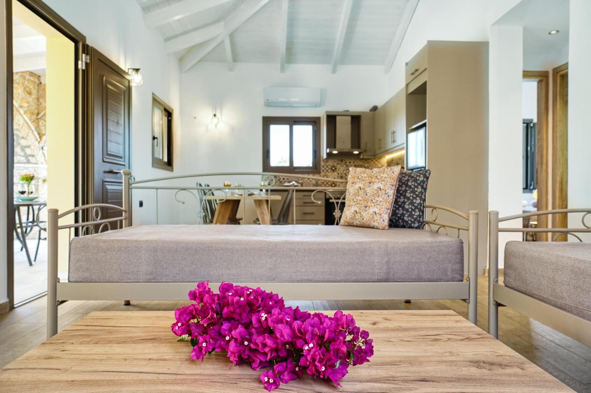 Astarte Villas - Astra Private Villas With Pool Vasilikí エクステリア 写真