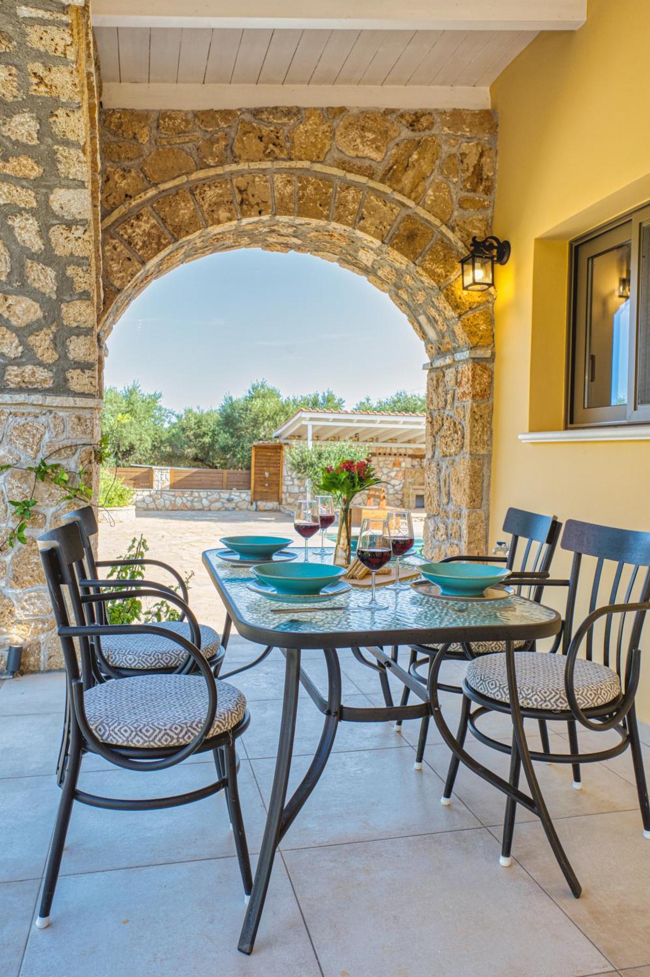 Astarte Villas - Astra Private Villas With Pool Vasilikí エクステリア 写真
